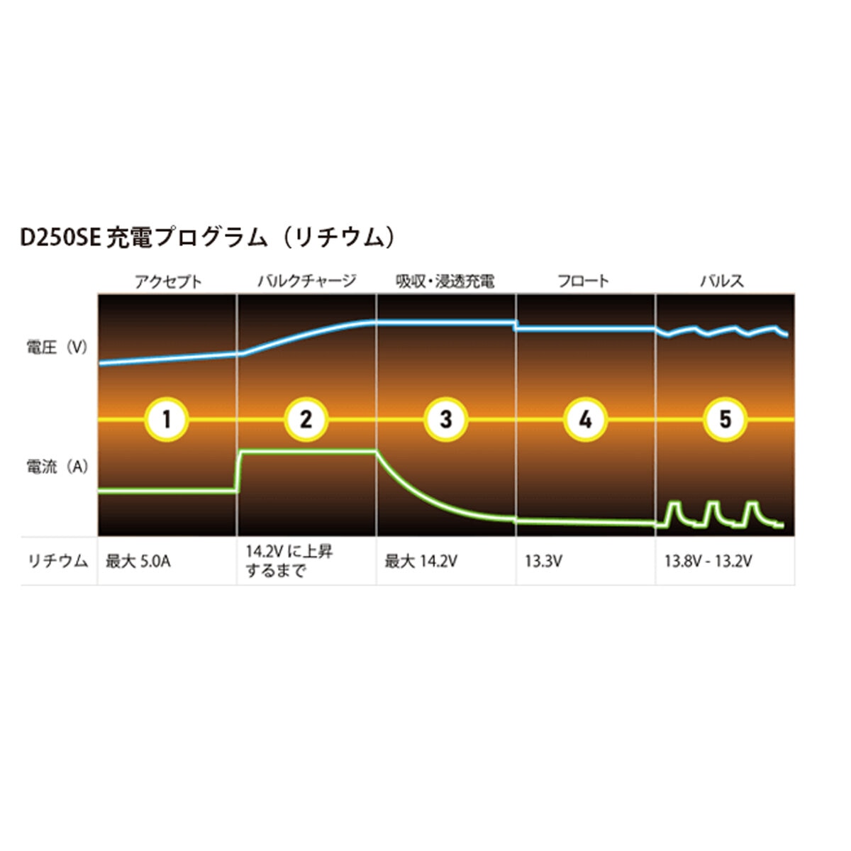 シーテック D250SE 走行充電器