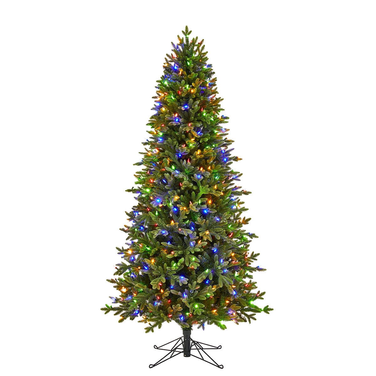 クリスマスツリー スリム型 電飾付き 約198cm LED 450球 | Costco Japan