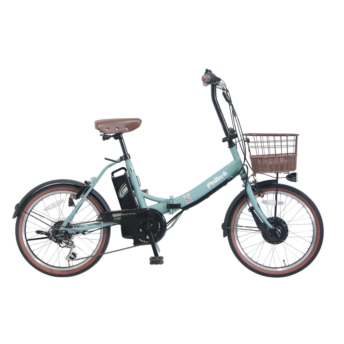 PELTECH自転車バッテリー6Ah充電器付き - 自転車