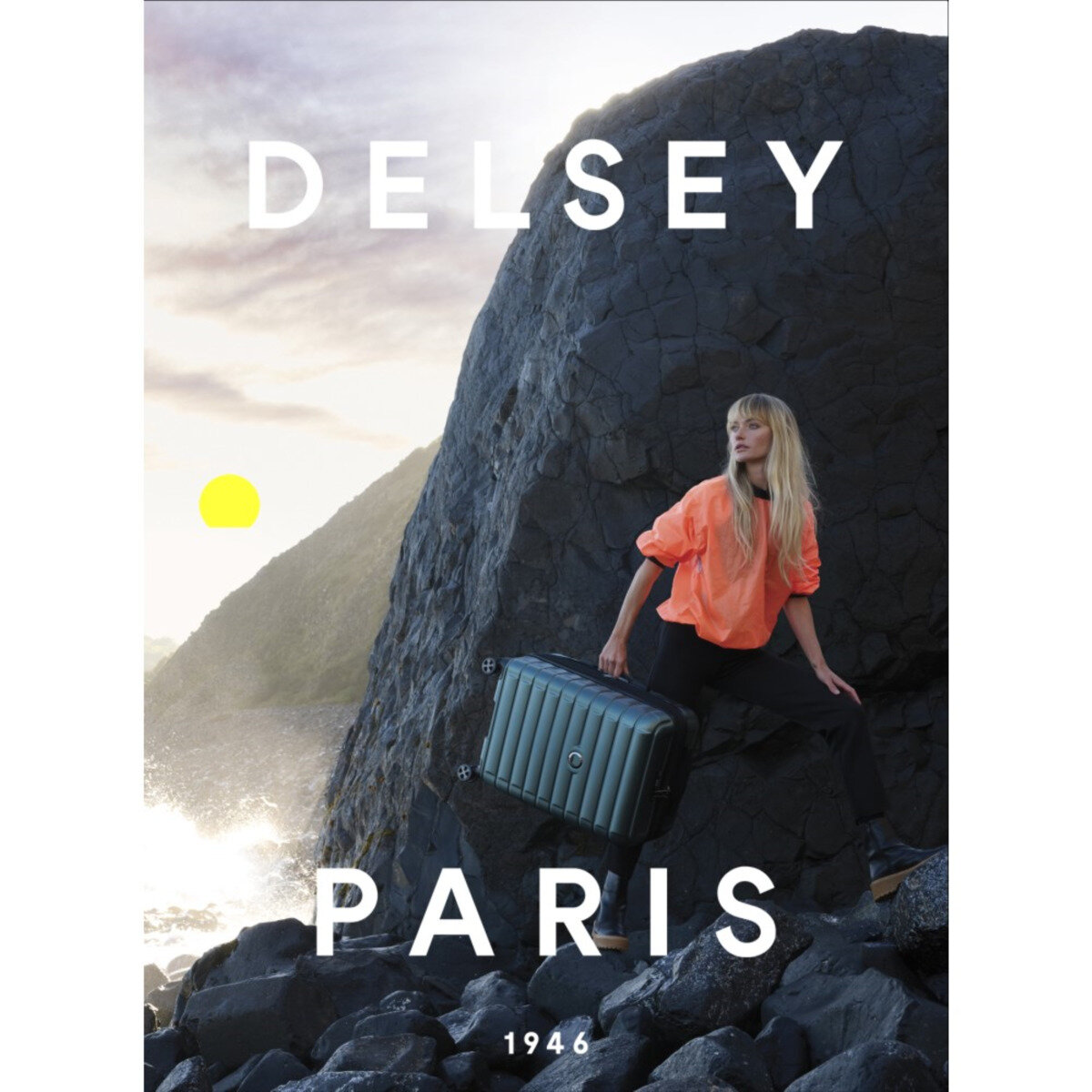 DELSEY PARIS スーツケース 2個セット (23インチ & 30インチ) グリーン
