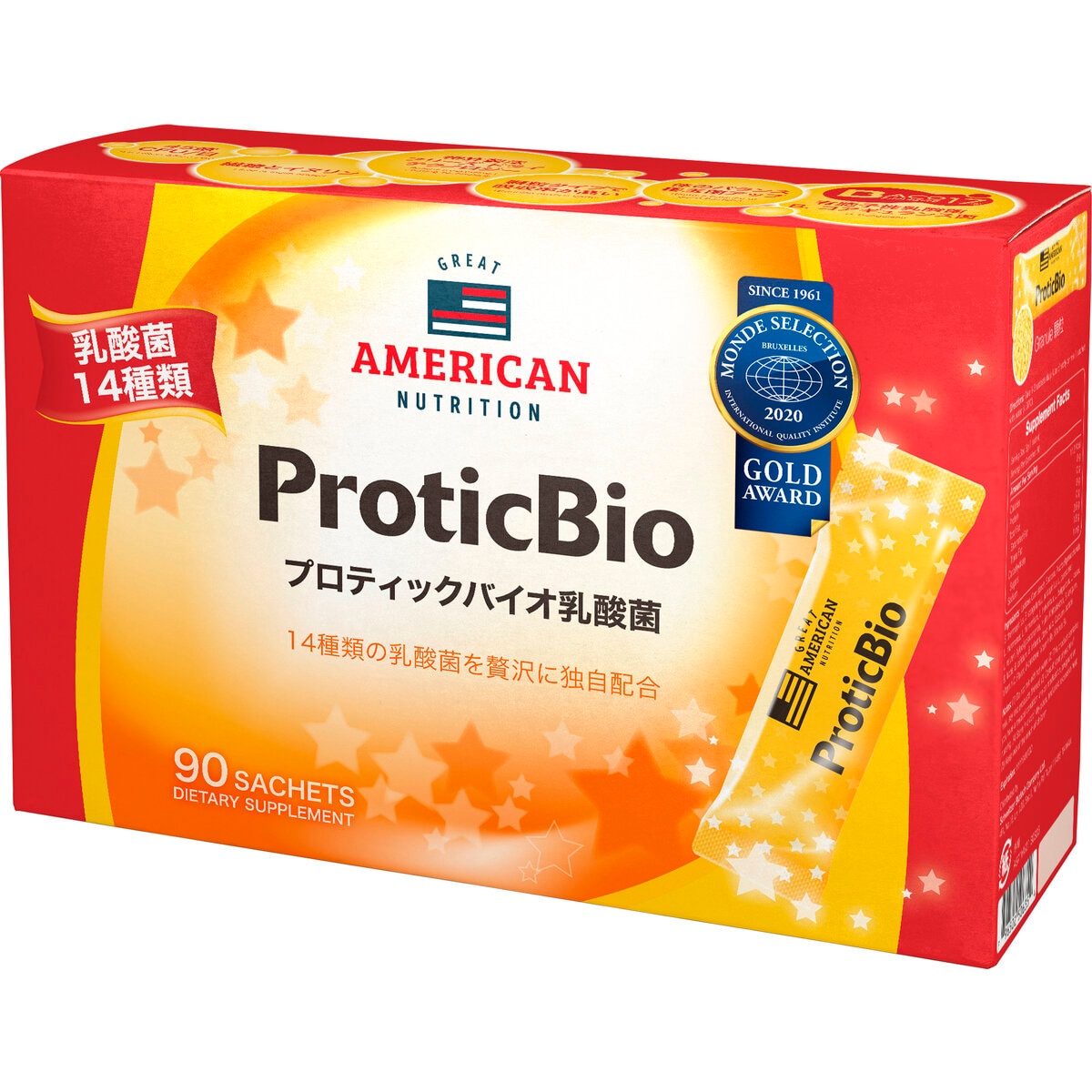 プロティックバイオ乳酸菌 3g スティック x 90 包