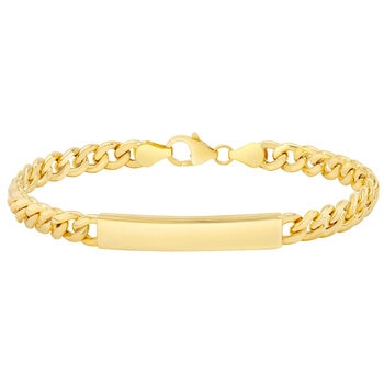 14K イエローゴールド 21-22cm マイアミ ブレスレット 14K イエローゴールド 21-22cm マイアミ ブレスレット