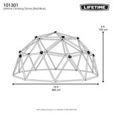 LIFETIME ジオドーム クライミングジャングルジム (モデル#101301)