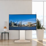 朝日木材加工 壁寄せテレビスタンド WS-F820-WN ホワイト&ナチュラル | Costco Japan