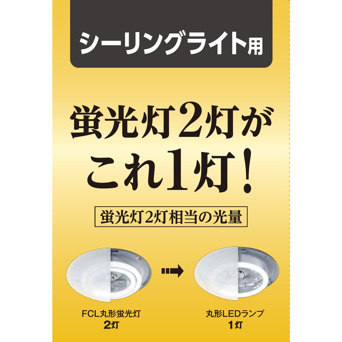 アイリスオーヤマ 丸型LEDランプ 32型+40型 LDCL3240SS/N/32-C 昼白色 | Costc...