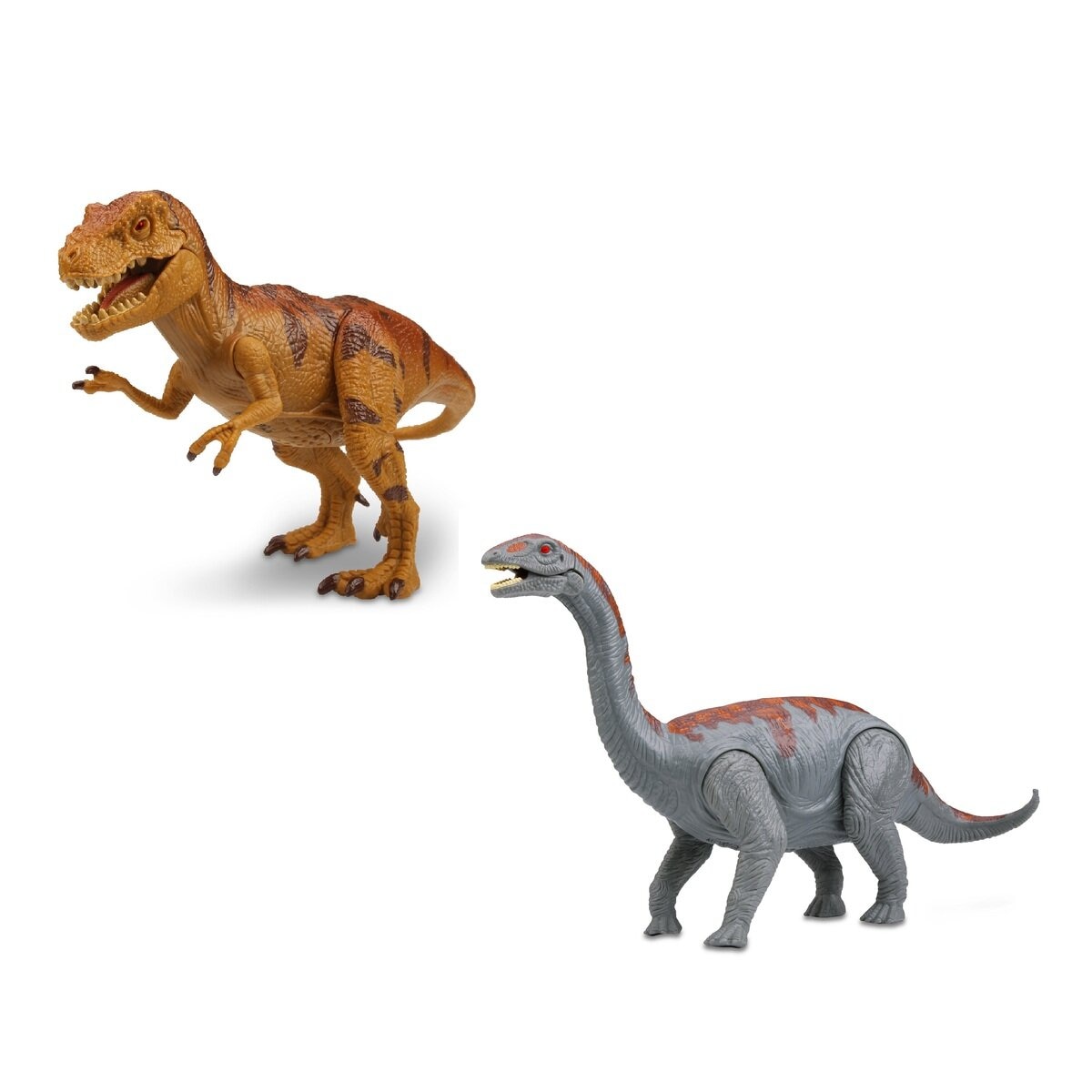 ライト&サウンド付き 恐竜フィギュア5体セット カルノタウルス, パキケファロサウルス, ステゴサウルス, アルゼ