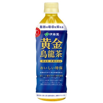 特保 黄金烏龍茶 500ml x 24本