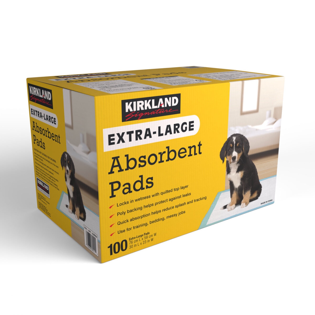 Kirkland Signature Extra Large Absorbent Pads 76cm x 58cm x 100 Sheets