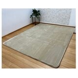 極厚フランネルラグ すべり止め付き 180cm x 230cm クリーム | Costco Japan