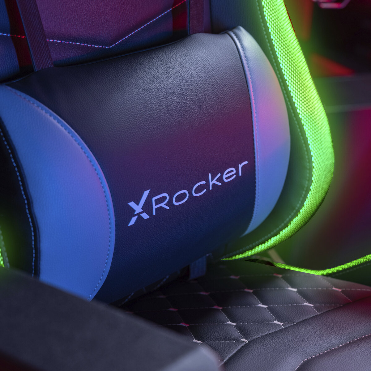 X Rocker オバール RGB オフィスゲーミングチェア