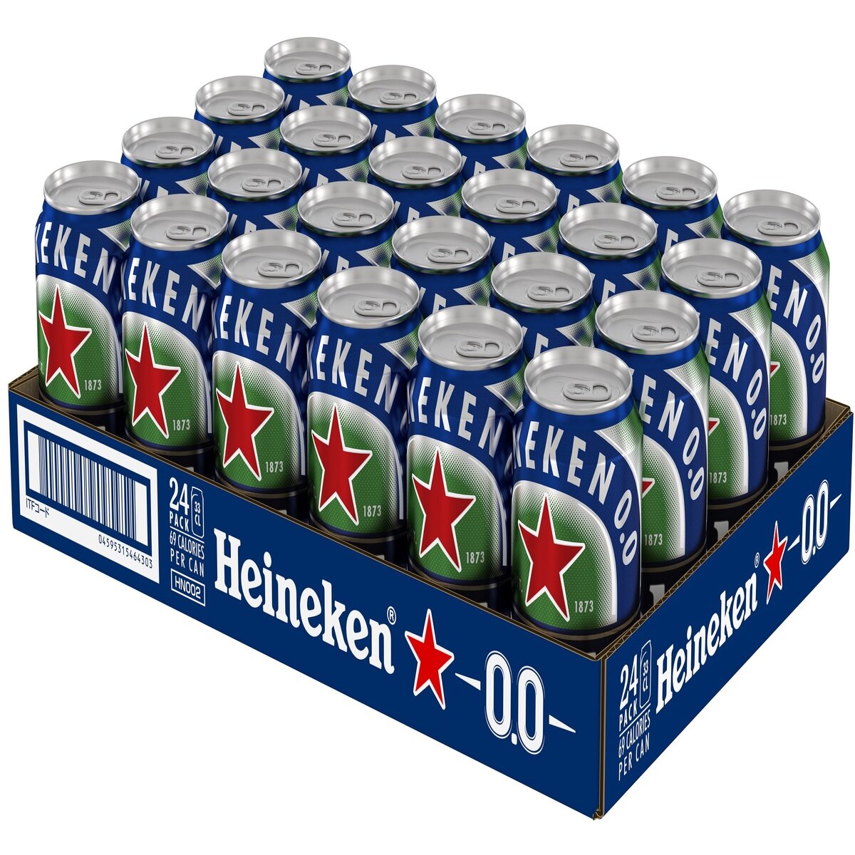ハイネケン 0.0 ノンアルコール 330 ml x 24 缶
