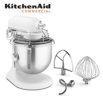 公式激安通販にて購入 KitchenAid スタンドミキサー 4.3L 白 9KSM95WH