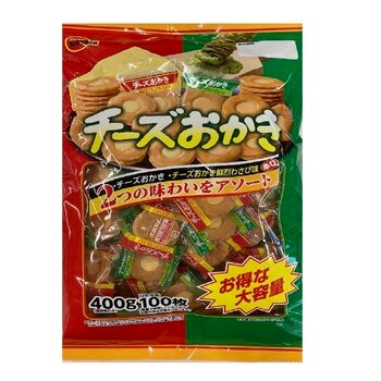 ブルボン　チーズおかきアソート 400 g