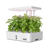 iDOO 水耕栽培キット 12株用 LEDライト付き IG301 - ホワイト iDOO 水耕栽培キット 12株用 LEDライト付き IG301 - ホワイト