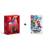 Nintendo Switch（有機ELモデル） マリオレッド + スーパーマリオ 