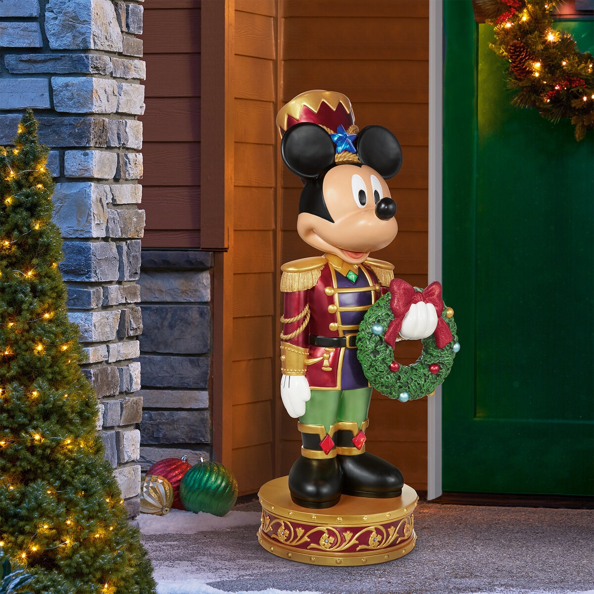 ディズニー ミッキーマウス ナッツクラッカー 高さ約152センチ クリスマス-