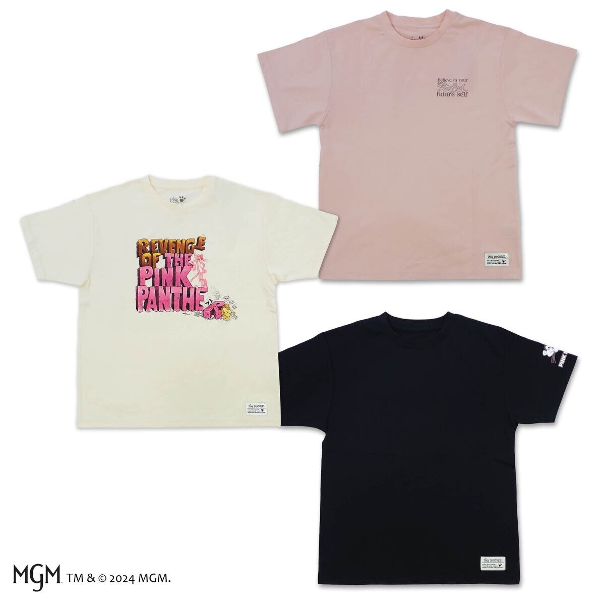 ピンクパンサー レディース 半袖Tシャツ