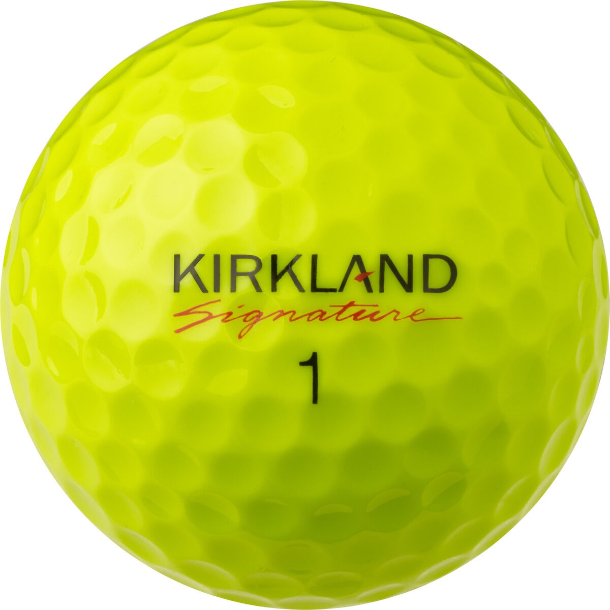 カークランドシグネチャー 3ピースゴルフボール バージョン2.0 イエロー 24個入り