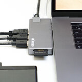 MOBO マルチポートドック  Dual USB-C Dock + LAN