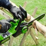 【4Ahバッテリー同梱、充電器別売】Greenworks 24V 305mm (12") チェンソー