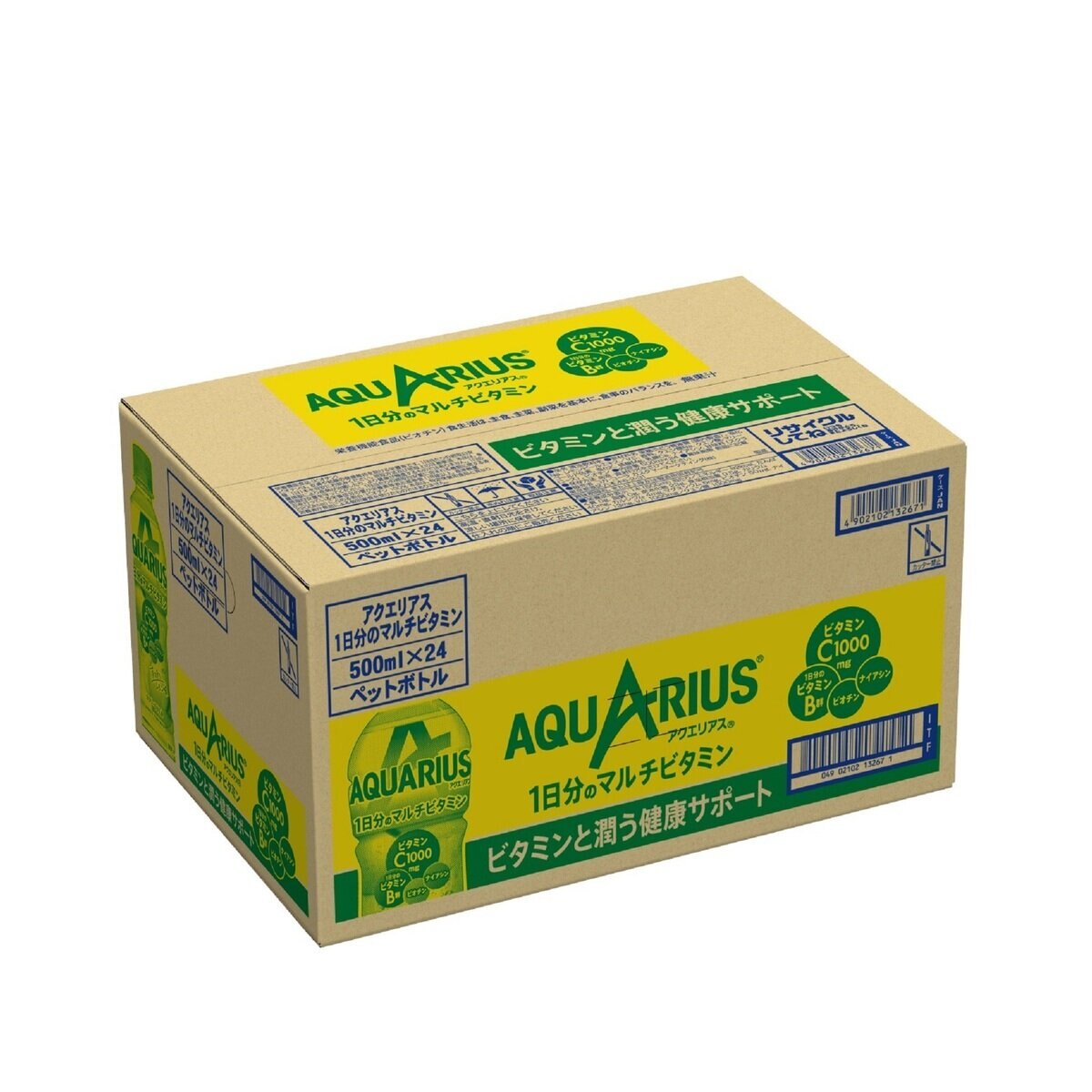 アクエリアス 一日分のマルチビタミン 500ml x 24本 x 2ケース ペットボトル アクエリアス 一日分のマルチビタミン 500ml x 24本 x 2ケース ペットボトル