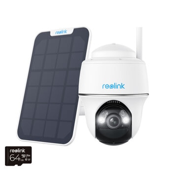 Reolink（レオリンク）Argus Series B430+Solar Panel+64GB SD Card