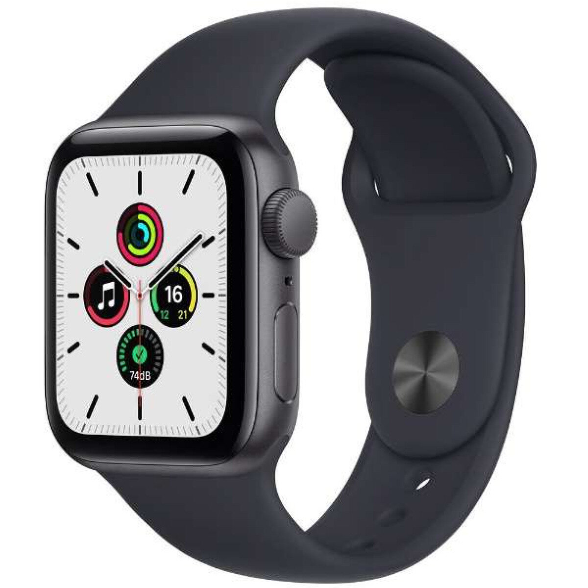 Apple Watch SE GPS 40mm スペースグレイ アルミニウムケース ミッドナイトスポーツバンド |
