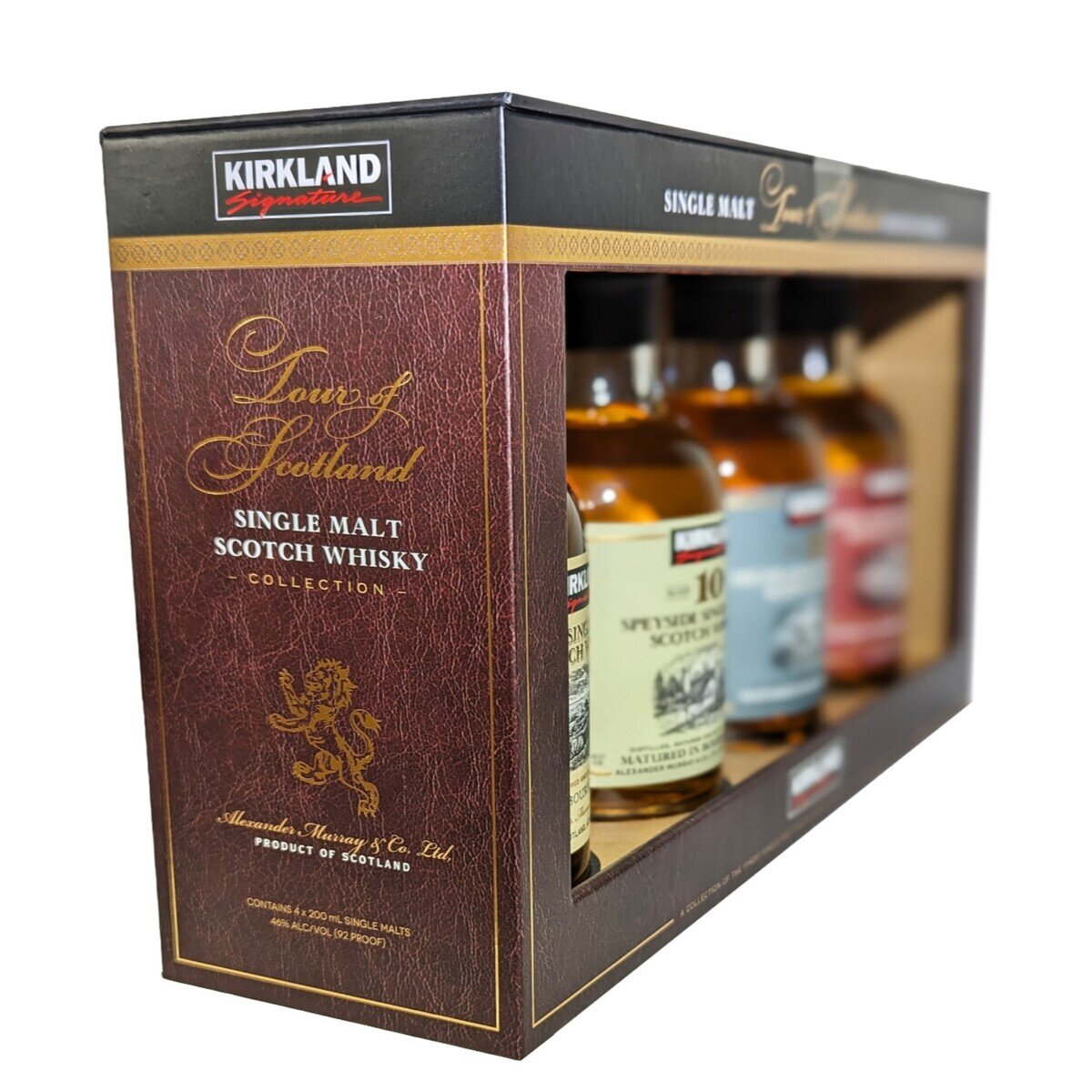 Kirkland Signature Tour of Scotland Whisky Assort 200 ml x4